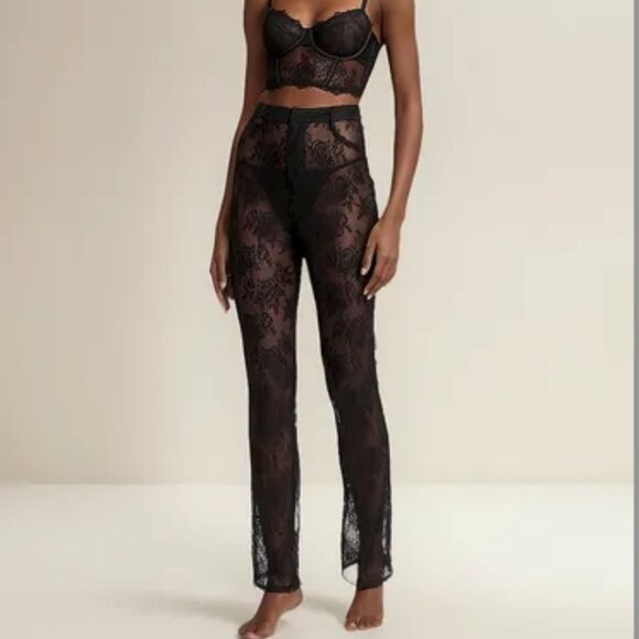 Victoria's Secret Pants - VICTORIAS SECRET LACE PANTS